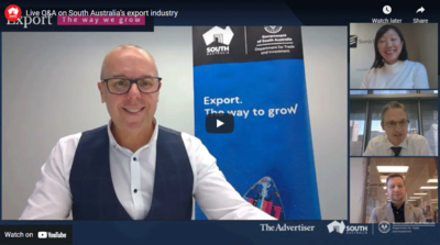 Live Q&A on South Australia's export industry
