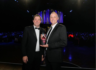 Representatives from REDARC Electronics, winner of Exporter of the Year at the South Australian Premier's Business and Export Awards 2023